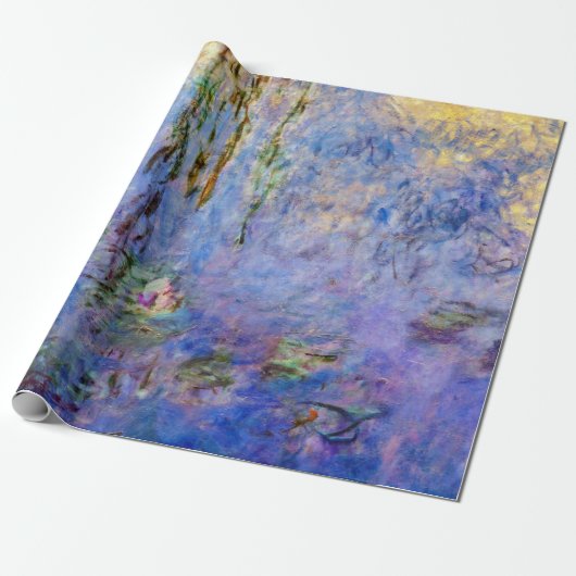 Claude Monet - Water Lilies Cadeaupapier (Uitgerold)