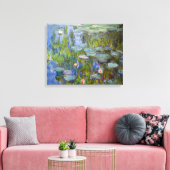 Claude Monet Water Lilies Canvas Afdruk (Insitu (Woonkamer))