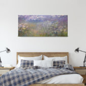 Claude Monet - Water Lilies Canvas Afdruk (Insitu (Slaapkamer))