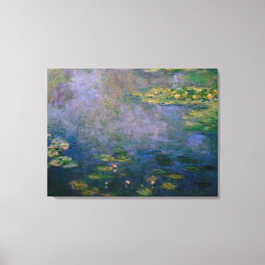 Claude Monet - Water Lilies Canvas Afdruk (Voorkant)