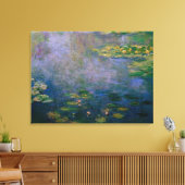 Claude Monet - Water Lilies Canvas Afdruk (Insitu (Woonkamer))