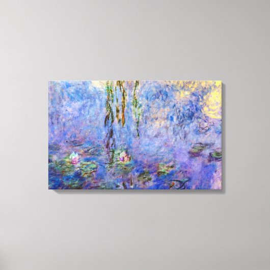 Claude Monet - Water Lilies Canvas Afdruk (Voorkant)