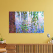 Claude Monet - Water Lilies Canvas Afdruk (Insitu (Woonkamer))