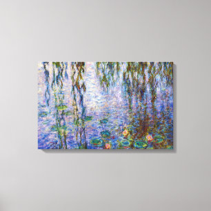 Claude Monet - Water Lilies Canvas Afdruk