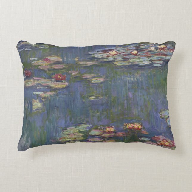 Claude Monet - Water Lilies Decoratief Kussen (Voorkant)