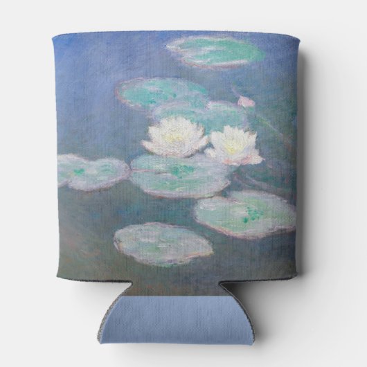 Claude Monet - Water Lilies, effect in de avond Blikjeskoeler (Achterkant)