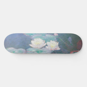 Claude Monet - Water Lilies, effect in de avond Skateboard
