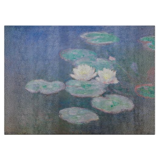 Claude Monet - Water Lilies, effect in de avond Snijplank (Voorkant)
