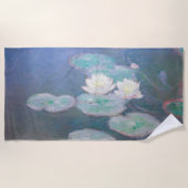 Claude Monet - Water Lilies, effect in de avond Strandlaken (Voorkant)