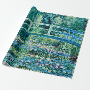 Claude Monet - Water Lilies en de Japanse brug Cadeaupapier