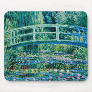 Claude Monet - Water Lilies en de Japanse brug Muismat