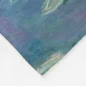Claude Monet - Water Lilies Fleece Deken (Hoek)