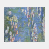 Claude Monet // Water Lilies Fleece Deken (Voorkant (Horizontaal))
