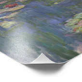 Claude Monet - Water Lilies Foto Afdruk (Hoek)