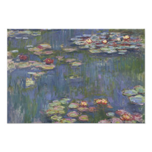 Claude Monet - Water Lilies Foto Afdruk