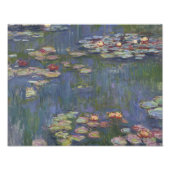 Claude Monet - Water Lilies Foto Afdruk (Voorkant)