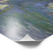 Claude Monet - Water Lilies Foto Afdruk (Hoek)