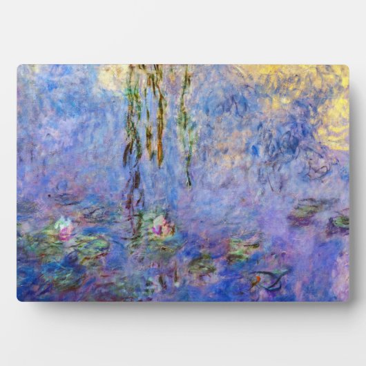 Claude Monet - Water Lilies Fotoplaat (voorkant)