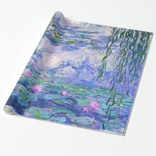Claude Monet Water Lilies Franse impressionistisch Cadeaupapier