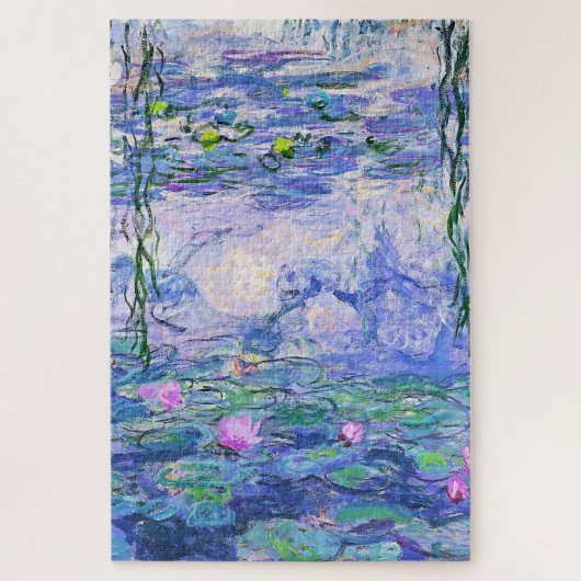 Claude Monet Water Lilies Franse impressionistisch Legpuzzel (Verticaal)