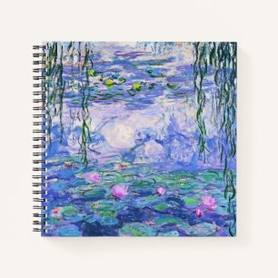 Claude Monet Water Lilies Franse impressionistisch Notitieboek
