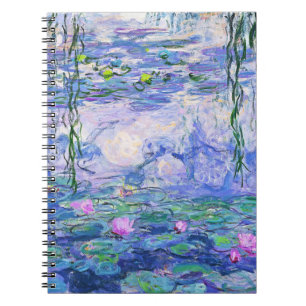 Claude Monet Water Lilies Franse impressionistisch Notitieboek