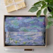 Claude Monet Water Lilies Franse impressionistisch Tissuepapier (Geschenk)