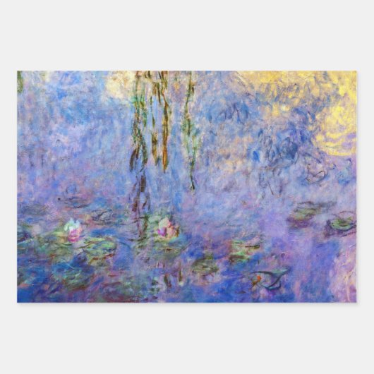 Claude Monet - Water Lilies Inpakpapier Vel (Voorkant)
