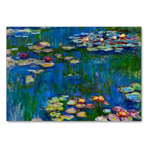 Claude Monet - Water Lilies Kaart
