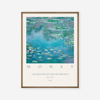 Claude Monet Water Lilies Kunsttentoonstelling 190 Poster