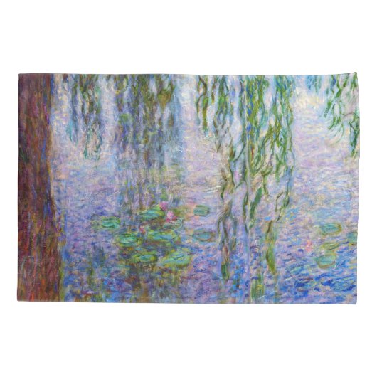 Claude Monet - Water Lilies Kussensloop (Achterkant)