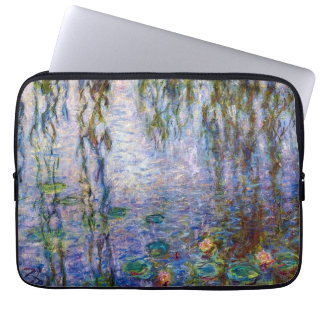 Claude Monet - Water Lilies Laptop Sleeve (Voorkant)