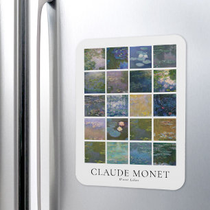 Claude Monet Water Lilies Magneet