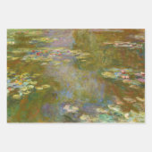 Claude Monet - Water Lilies Masterstukselectie Inpakpapier Vel (Voorkant 3)