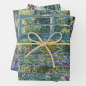 Claude Monet - Water Lilies Masterstukselectie Inpakpapier Vel (In situ)