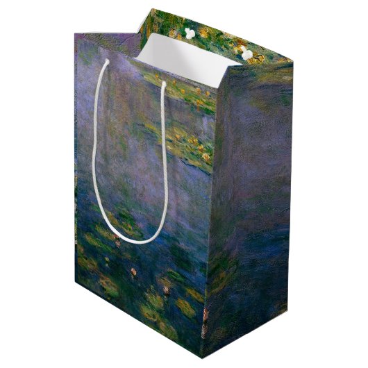 Claude Monet - Water Lilies Medium Cadeauzakje (Achterkant Gekanteld)
