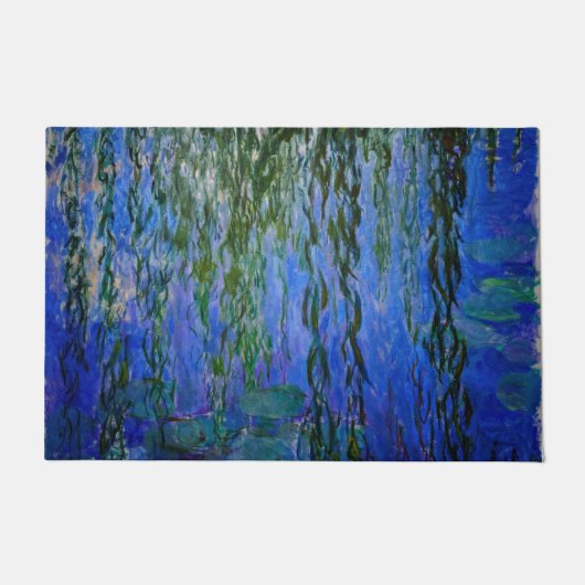 Claude Monet - Water Lilies met sluipende wilg Deurmat (Voorkant)
