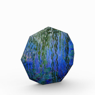 Claude Monet - Water Lilies met sluipende wilg Fotoblokken