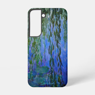 Claude Monet - Water Lilies met sluipende wilg Samsung Galaxy Hoesje