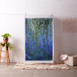 Claude Monet - Water Lilies met sluipende wilg Stof