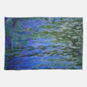 Claude Monet - Water Lilies met sluipende wilg Theedoek (Horizontaal)