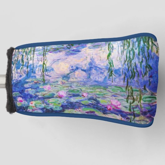 Claude Monet - Water Lilies / Nympheas 1919 Golfheadcover (Voorkant)