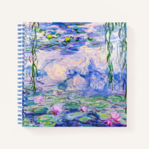 Claude Monet - Water Lilies / Nympheas 1919 Notitieboek