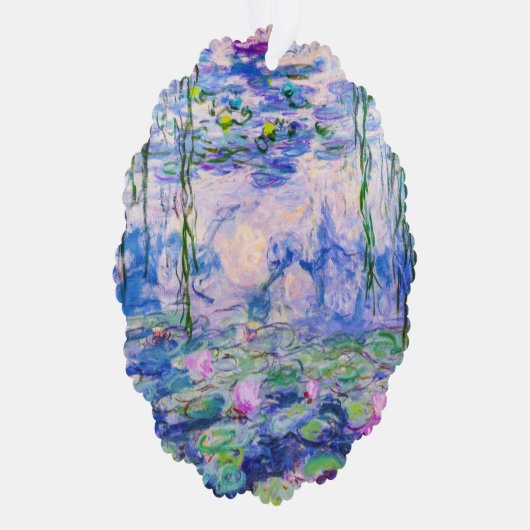 Claude Monet - Water Lilies / Nympheas 1919 Ornament Kaart (Rechts)