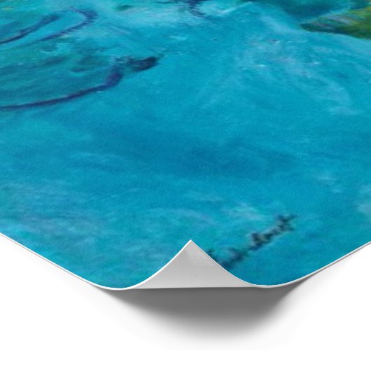 Claude Monet Water Lilies Nymphéas GalleryHD Poster (Hoek)