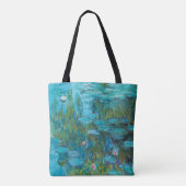 Claude Monet Water Lilies Nymphéas GalleryHD Tote Bag (Achterkant)