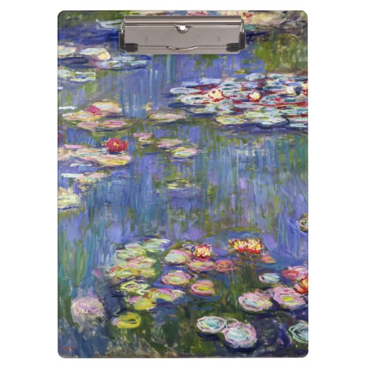 Claude Monet - Water Lilies / Nympheas Klembord (Voorkant)