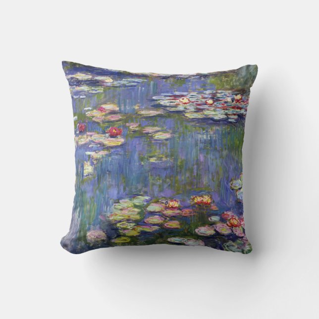 Claude Monet - Water Lilies / Nympheas Kussen (Voorkant)