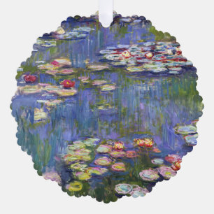 Claude Monet - Water Lilies / Nympheas Ornament Kaart