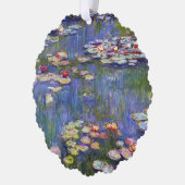 Claude Monet - Water Lilies / Nympheas Ornament Kaart (Links)